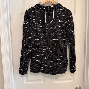 GUC The North Face Black & White Full Zip Hoodie